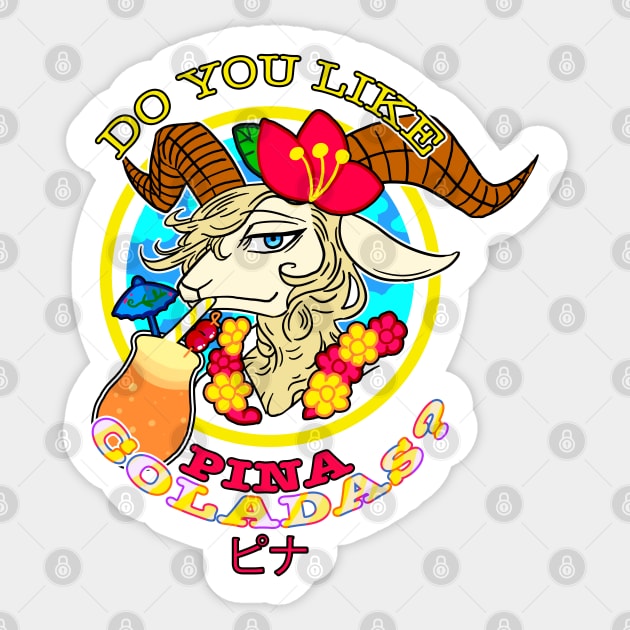 BEASTARS! DO YOU LIKE PINA COLADAS Sticker by Angsty-angst